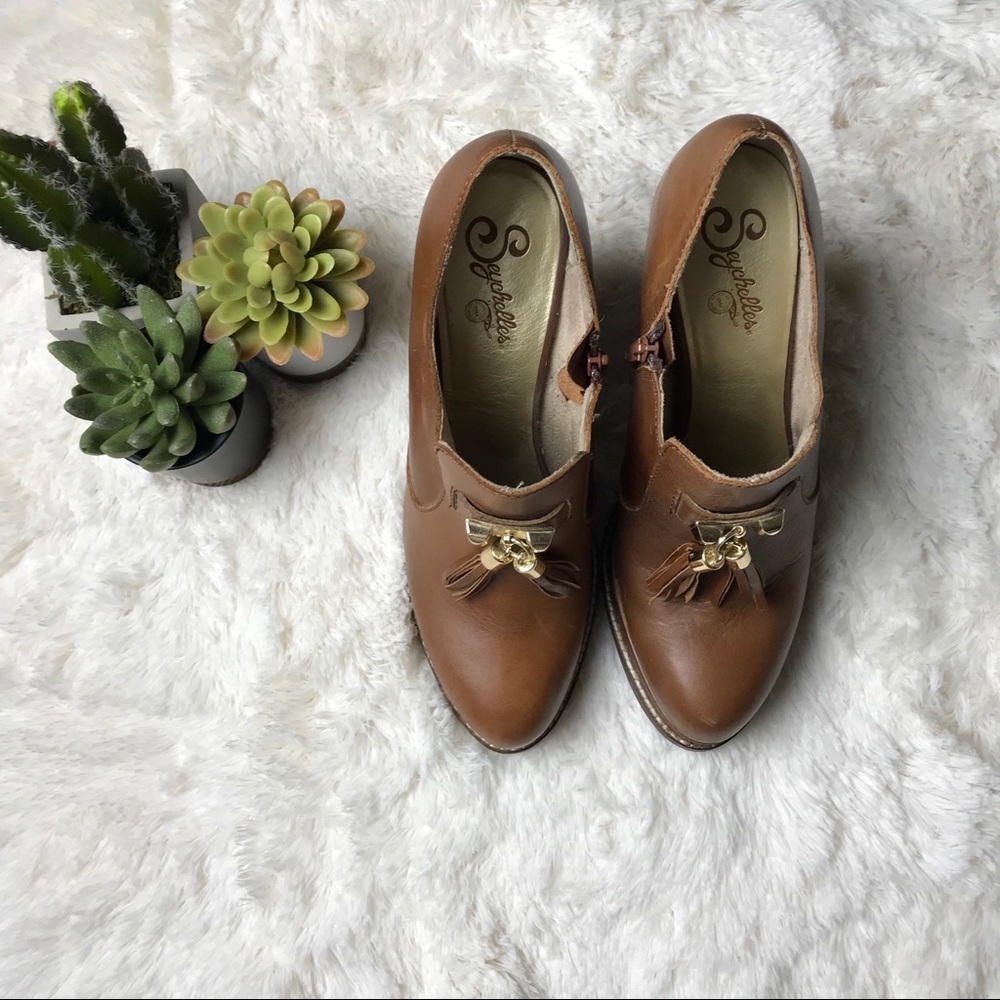 Booties with Tassel Detail